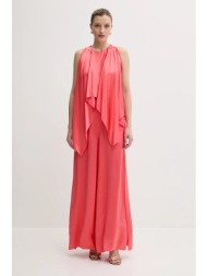 ολόσωμη φόρμα pinko χρώμα: ροζ, 104993 a2gz κύριο υλικό: 100% βισκόζη
φόδρα: 100% πολυεστέρας