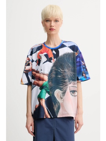 μπλουζάκι sunnei χρώμα πολύχρωμο, rtwxtop011 73%