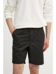 σορτς solid alann χρώμα: μαύρο, 21107653 194008 65% πολυεστέρας, 35% βαμβάκι