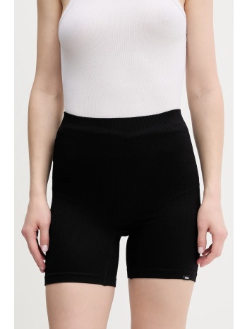 σορτς vans χρώμα μαύρο, vn000rw9blk1 96% πολυαμίδιο, 4%