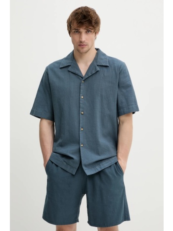 βαμβακερό πουκάμισο won hundred ανδρικό, χρώμα μπλε