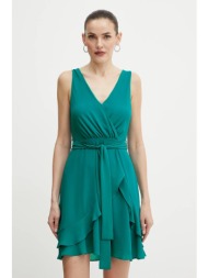 φόρεμα morgan rosval χρώμα: πράσινο, rosval 100% πολυεστέρας