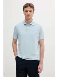 πόλο karl lagerfeld χρώμα: μπλε, 552221.745750 95% βαμβάκι, 5% ελαστάν