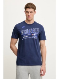 βαμβακερό μπλουζάκι nike chicago white sox 1976-85 ανδρικό, χρώμα: ναυτικό μπλε, n199-44b-cws-cue 10