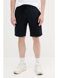 σορτς tommy hilfiger χρώμα: ναυτικό μπλε, mw0mw38840 κύριο υλικό: 77% ελαστομυλίστερ, 23% πολυεστέρα