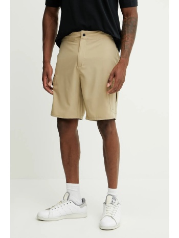 σορτς oakley χρώμα μπεζ, foa406216 κύριο υλικό 87%