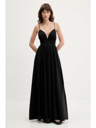 βαμβακερό φόρεμα hugo ...