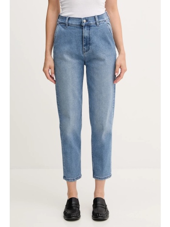 τζιν παντελόνι sisley χρώμα μπλε, 4taylf06g 72% βαμβάκι