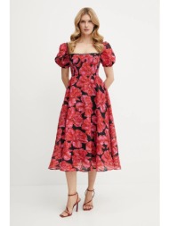 φόρεμα charo ruiz ibiza kyan χρώμα: ροζ, 252614 90% βαμβάκι, 10% πολυεστέρας