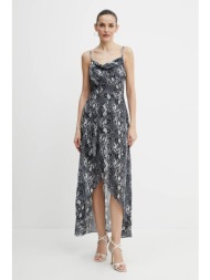 φόρεμα morgan rema1 χρώμα: ναυτικό μπλε, rema1 100% πολυεστέρας