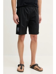 σορτς karl lagerfeld χρώμα: μαύρο, 552600.265709 95% βαμβάκι, 5% ελαστάν