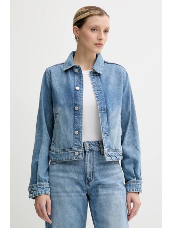 τζιν μπουφάν boss χρώμα μπλε, 50538612 υλικό 1 64%