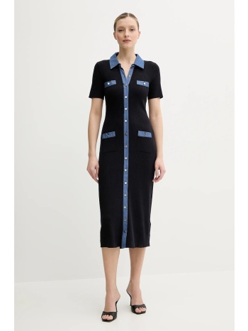 φόρεμα morgan rmsissi χρώμα ναυτικό μπλε, rmsissi υλικό 1