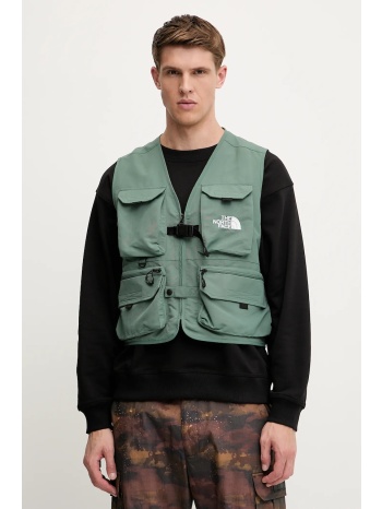 αμάνικο μπουφάν the north face tnf x nse χρώμα πράσινο