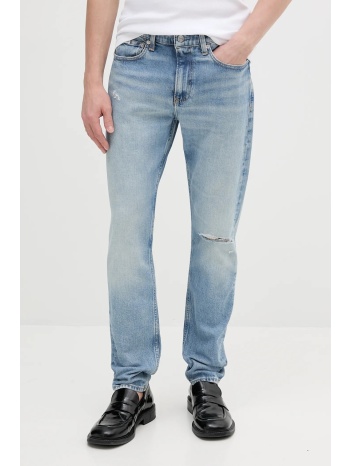 τζιν παντελόνι calvin klein jeans χρώμα μπλε, j30j327167