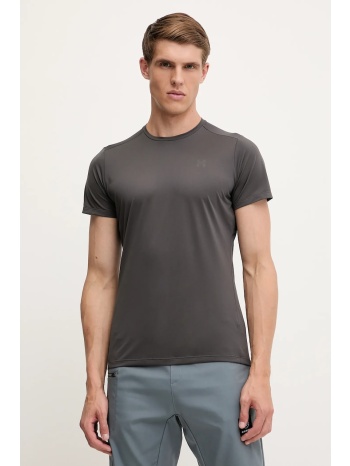 μπλουζάκι haglöfs l.i.m χρώμα γκρι, 607861 100% πολυεστέρας