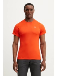 μπλουζάκι haglöfs l.i.m χρώμα: πορτοκαλί, 607861 100% πολυεστέρας