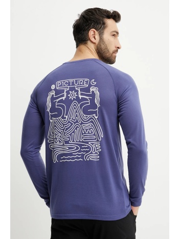 μακρυμάνικο picture maribo χρώμα μοβ, mts1256 63%