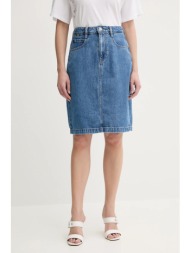 τζιν φούστα boss χρώμα: μπλε, 50538596 κύριο υλικό: 64% βαμβάκι, 36% lyocell
φόδρα τσέπης: 100% βαμβ