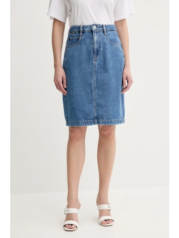 τζιν φούστα boss χρώμα μπλε, 50538596 κύριο υλικό 64%