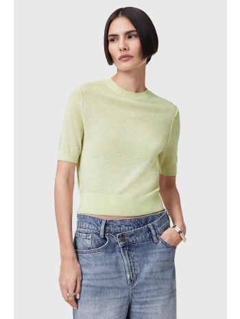 μάλλινη μπλούζα allsaints elsie χρώμα πράσινο, w068kc 90%