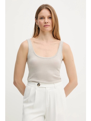 top guess nellie χρώμα μπεζ, w5gr16 z3e22 70% βισκόζη, 19%
