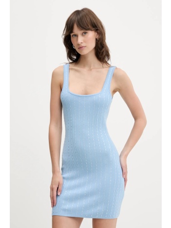 μάλλινο φόρεμα from future χρώμα μπλε, wro02681 100% μαλλί