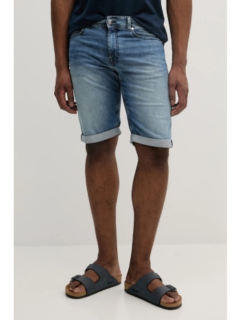 τζιν σορτς karl lagerfeld ανδρικό, χρώμα μπλε