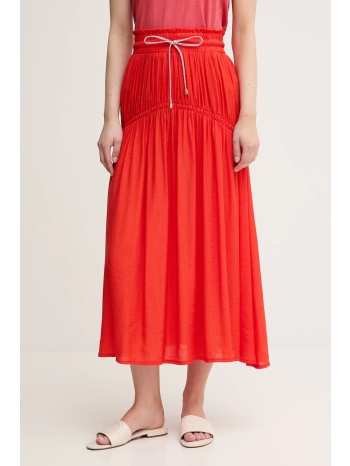φούστα la petite française josette χρώμα πορτοκαλί
