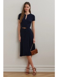 φόρεμα lauren ralph lauren χρώμα: ναυτικό μπλε, 200973369 100% πολυεστέρας