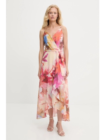 φόρεμα answear lab χρώμα πορτοκαλί 100% πολυεστέρας