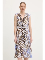 φόρεμα answear lab χρώμα: μπλε 100% πολυεστέρας