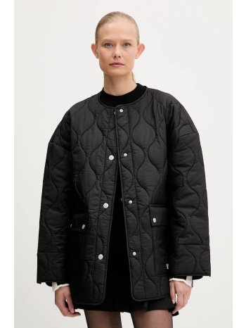 μπουφάν karl lagerfeld jeans χρώμα μαύρο, a3w15041 κύριο