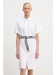 βαμβακερό φόρεμα karl ...