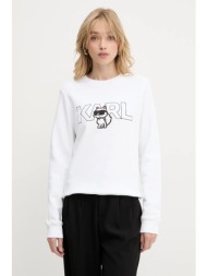βαμβακερή μπλούζα karl ...