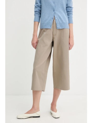 βαμβακερό σορτσάκι samsoe samsoe saharp χρώμα μπεζ