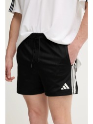 σορτς adidas m sta seas χρώμα: μαύρο, jn1832 100% πολυεστέρας