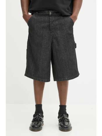 τζιν σορτς diesel d-livery-w-short ανδρικό, χρώμα μαύρο