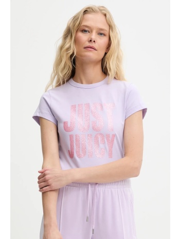 μπλουζάκι juicy couture just juicy hilton t-shirt χρώμα
