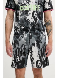 σορτς adidas originals archiveaopshort χρώμα: γκρι, kd4801 100% πολυεστέρας