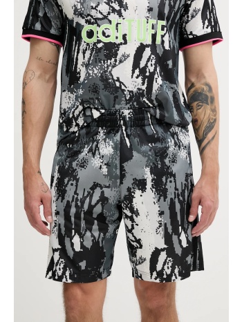 σορτς adidas originals archiveaopshort χρώμα γκρι, kd4801