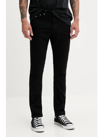 τζιν παντελόνι tommy jeans χρώμα μαύρο, dm0dm20707 89%
