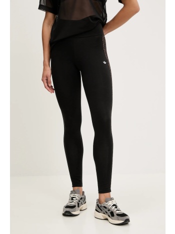 κολάν adidas originals χρώμα μαύρο, jw7307 93% βαμβάκι, 7%