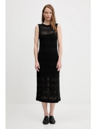 φόρεμα tommy hilfiger χρώμα: μαύρο, ww0ww45649 κύριο υλικό: 83% βαμβάκι, 17% πολυαμίδιο
φόδρα: 52% β