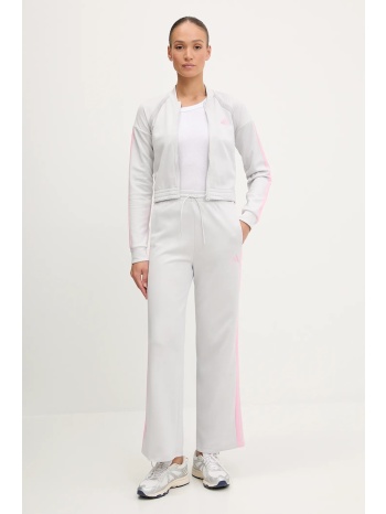 φόρμα adidas teamsport χρώμα γκρι, jl7336 53% βαμβάκι, 47%