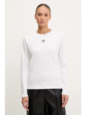 βαμβακερή μπλούζα με μακριά μανίκια adidas originals