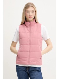 αμάνικο μπουφάν tommy jeans χρώμα: ροζ, dw0dw21409 υλικό 1: 100% πολυεστέρας
υλικό 2: 100% ανακυκλωμ