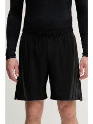 σορτς προπόνησης adidas performance designed for training ανδρικό, χρώμα: μαύρο, je5682 87% πολυεστέ