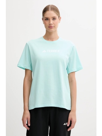 αθλητικό μπλουζάκι adidas terrex χρώμα τιρκουάζ, jm2816