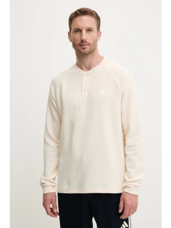 μπλούζα adidas originals essentials χρώμα μπεζ, jx2757 54%